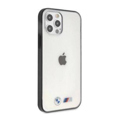 4. BMW Sandstrahl-Hülle für iPhone 12 Pro Max – Transparent