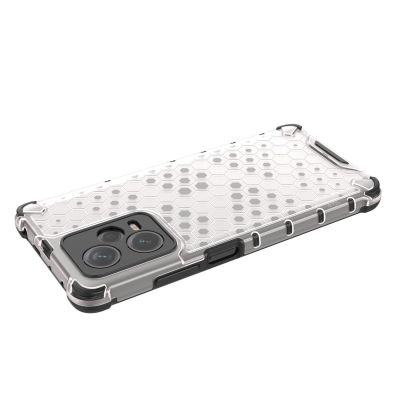 14. Honeycomb-Hülle für Xiaomi Redmi Note 12 Pro+, gepanzerte Hybridabdeckung in Schwarz