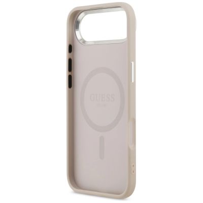 7. Guess Triangle Logo MagSafe Hülle für iPhone Air - Pink