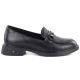 2. Schwarze Damen-Brogues aus Leder, Vinceza 39991