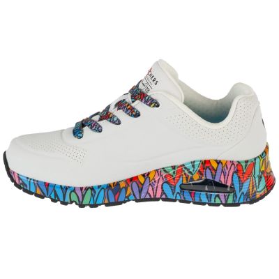 2. Skechers Uno - Ravaged Love 177918-WMLT Weiß 36