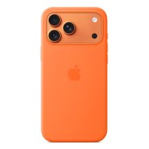 Apple iPhone 17 Pro Max Silikonhülle mit MagSafe – Orange
