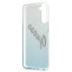 7. Guess GUHCS21MPCUGLSBL S21+ G996 blau/blaues Hardcase Glitter Gradient Script