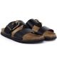 3. Schwarze Damen-Flip-Flops mit Schnalle, Modell Potocki 54325