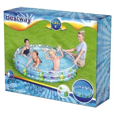 7. BESTWAY AUFBLASBARER POOL 183x33cm /5617/51005