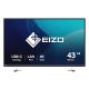 EIZO Monitor 108 cm (42,5") EV4340X-BK 16:9 4K 2xHDMI+DP+USB-C IPS