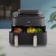 10. Philips Fritteuse der Serie 5000 NA551/00, Doppelfritteuse, 9 l, autonom, 2750 W, Heißluftfritteuse, Schwarz/Silber