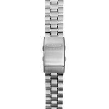 Zeppelin-Armband aus silberfarbenem Stahl, 22 mm