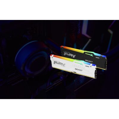 Kingston Technology FURY Beast RGB Speichermodul 16 GB 1 x 16 GB DDR5 5200 MT/s