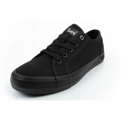 3. Lee Herren-Sportschuhe Ava Low Sneaker, schwarz, modisch und bequem
