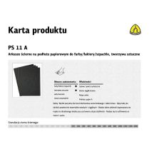KLINGSPOR SCHLEIFPAPIER AUF WASSERBASIS P 500 PS11A/50Stk.