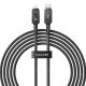 Baseus Unbreakable USB C IP Kabel 20W 2m (Schwarz)