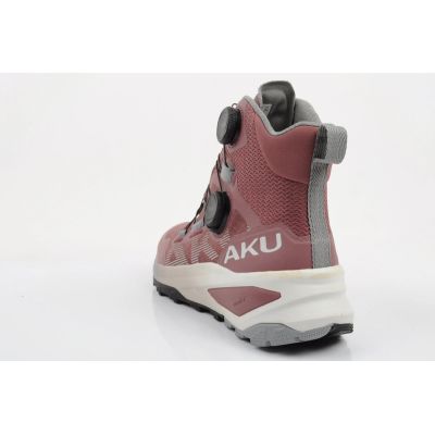 5. Aku Damen-Sport-Trekkingschuhe Furiosa BOA GTX Vibram modisches Rosa Grau