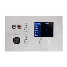 AUDAC MWX65/W digitales Bedienfeld weiß