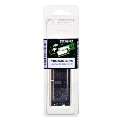 Patriot Memory Signature PSD416G26662S RAM (DDR4 SO-DIMM; 1 x 16GB; 2666MHz; CL19)