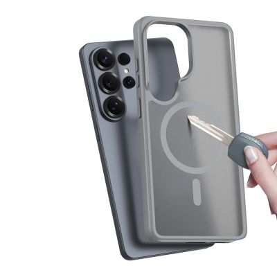 8. Dux Ducis Yind Hülle für Samsung S26 Ultra, kompatibel mit MagSafe – Grau