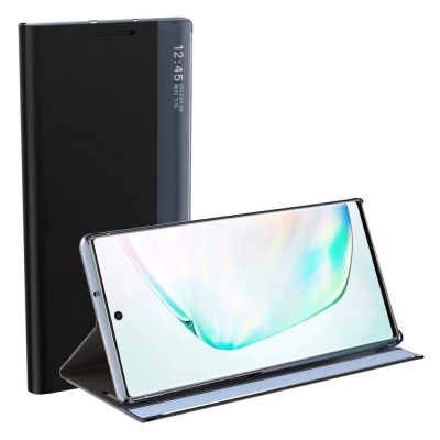 6. Sleep Case Booktype Case Smart Schutzhülle Aufklappbare Hülle für Samsung Galaxy A22 4G blau