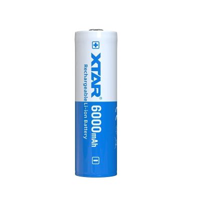 XTAR Akku 21700 3,6 V 6000 mAh Li-Ion mit Schutzschaltung 21700-6000