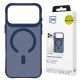 16. 3mk Smoke MagCase für iPhone 17 Pro Max – Blau-Transparent