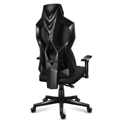 11. Huzaro Combat 6.2 Schwarzer RGB-Gaming-Stuhl
