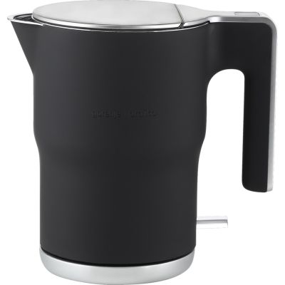 8. Gorenje K15ORAB Wasserkocher, 2400 W, 1,5 l, Edelstahl, Schwarz, 360° drehbarer Sockel