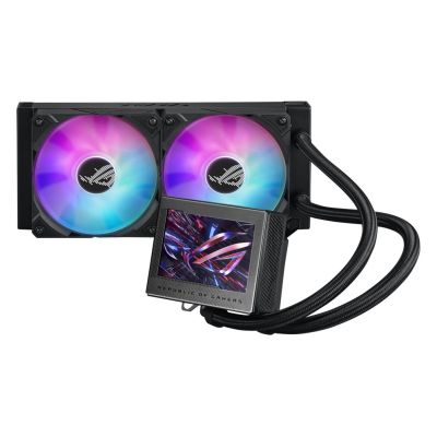 9. ASUS ROG Ryujin III 240 ARGB-Prozessor All-in-One-Flüssigkeitskühler 12 cm Schwarz 1 Stk.