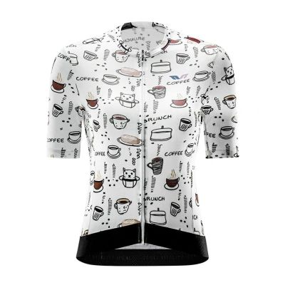 2. Rockbros 15110005005 Damen-Radtrikot Kurzarm Größe L - Weiß