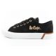 2. Lee Cooper Damen Sportschuhe Stoff Sneakers stylisch Schwarz