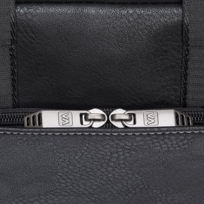 9. RIVACASE ORLY 16"-Laptoptasche, Schwarz, wasserdichtes Material, Fächer für 10,1"-Tablet, Smartphone, Dokumente und Zubehör