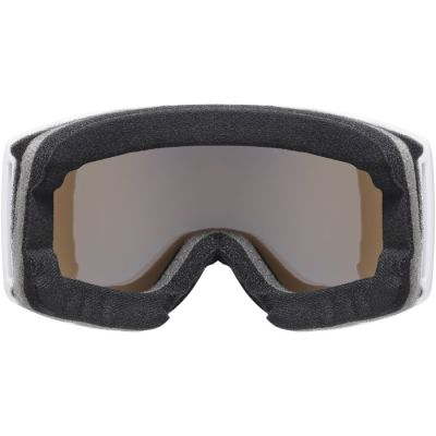 3. Skibrille UVEX Scenic P white/silver