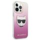 4. Karl Lagerfeld Choupette Head Case für iPhone 13 Pro Max – Rosa