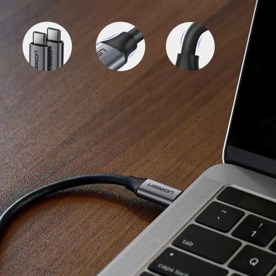 7. Ugreen US161 50751 USB-C 3.1 / USB-C 3.1 Kabel 1,5 m – Grau