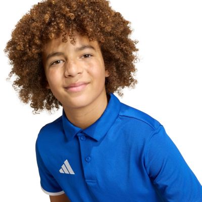 14. adidas Entrada 26 Polo-Shirt für Kinder blau JZ6625