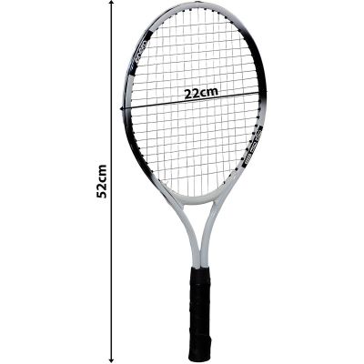 12. 4-IN-1-TENNISSET: SCHLÄGER, 2 BÄLLE, ENERO-ARMBAND-SET
