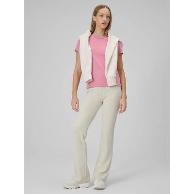 3. Damen-T-Shirt, schmal geschnitten, einfarbig, Größe 4F 4FRAW25TTSHF3623-56S