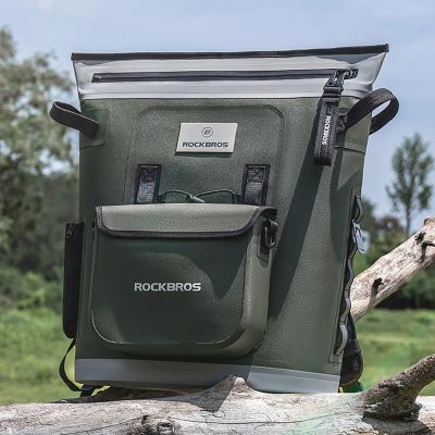 4. Rockbros Thermo-Rucksack mit Isolierung 18l Ergonomisch - Grün