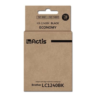 Actis KB-1240Bk Tintenpatrone (Ersatz für Brother LC1240BK/LC1220BK; Standard; 19 ml; 600 Seiten, Schwarz)
