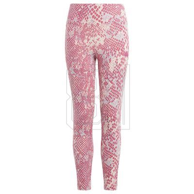 2. adidas Essentials Future Icons Allover Print Tights Jr IC0095 Hose