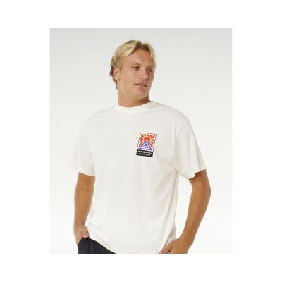 6. RIP CURL Search Dawn Tee Herren Weiß