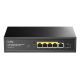 5. Cudy GS1005PTS1 Gigabit-Ethernet (10/100/1000) Netzwerkanschlüsse mit PoE-Unterstützung, Schwarz
