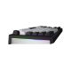 5. HATOR Skyfall 80 MAG ULTIMA 8K kabellose Gaming-Tastatur USB + RF + Bluetooth QWERTZ US-Englisch Schwarz, Weiß