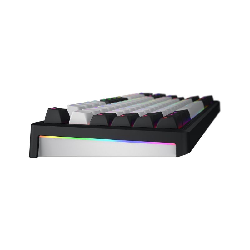 5. HATOR Skyfall 80 MAG ULTIMA 8K kabellose Gaming-Tastatur USB + RF + Bluetooth QWERTZ US-Englisch Schwarz, Weiß