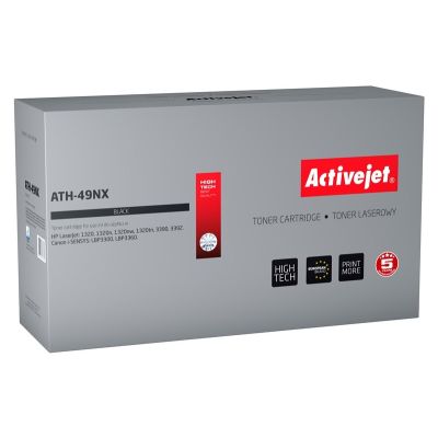 Activejet ATH-49NX Toner (Ersatz für HP 49X Q5949X, Canon CRG-708H; Supreme; 6000 Seiten; schwarz)