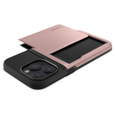 Spigen Slim Armor CS Hülle für iPhone 15 Pro Max – Rosa