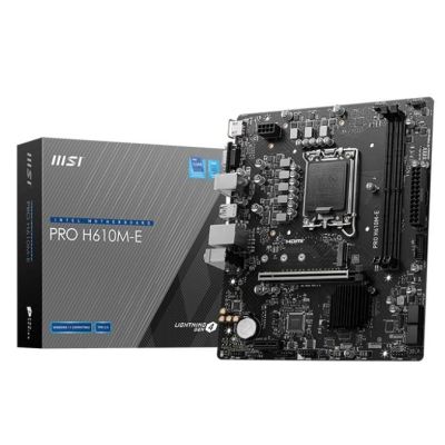 11. MSI PRO H610M-E Mainboard