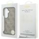 8. Guess 4G Embossed Ring MagSafe Hülle für Samsung Galaxy S26 - braun