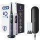 8. Oral-B iO 80363731 Elektrische Zahnbürste für Erwachsene, rotierende und pulsierende Zahnbürste, Schwarz, Silber