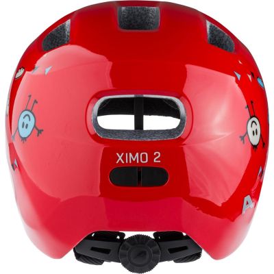 3. ALPINA XIMO 2 RED SMILE GLOSS Fahrradhelm 49-54