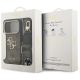 9. Guess 4G Big 4G Classic Logo Big Strap Metal Buttons Case für iPhone 17 Pro - Braun