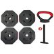 16. COMPOSITE Hantel Kettlebell 10 kg (4 x 2,5 kg) EB FIT